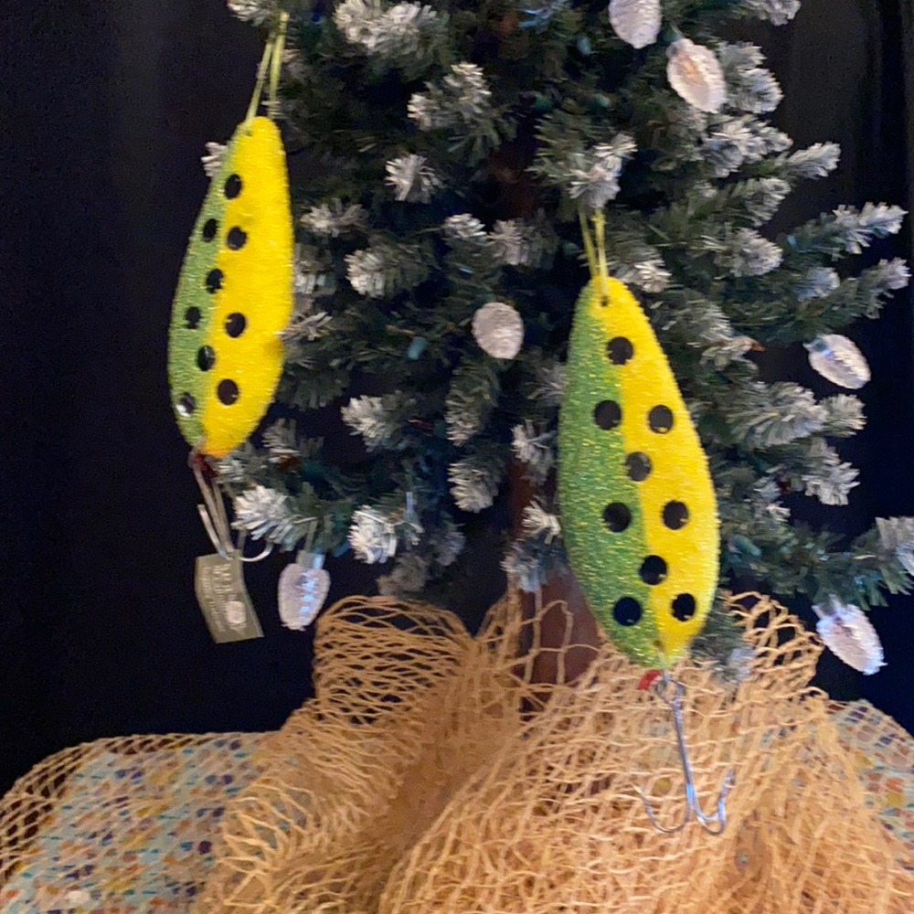 Fishing lure ornament